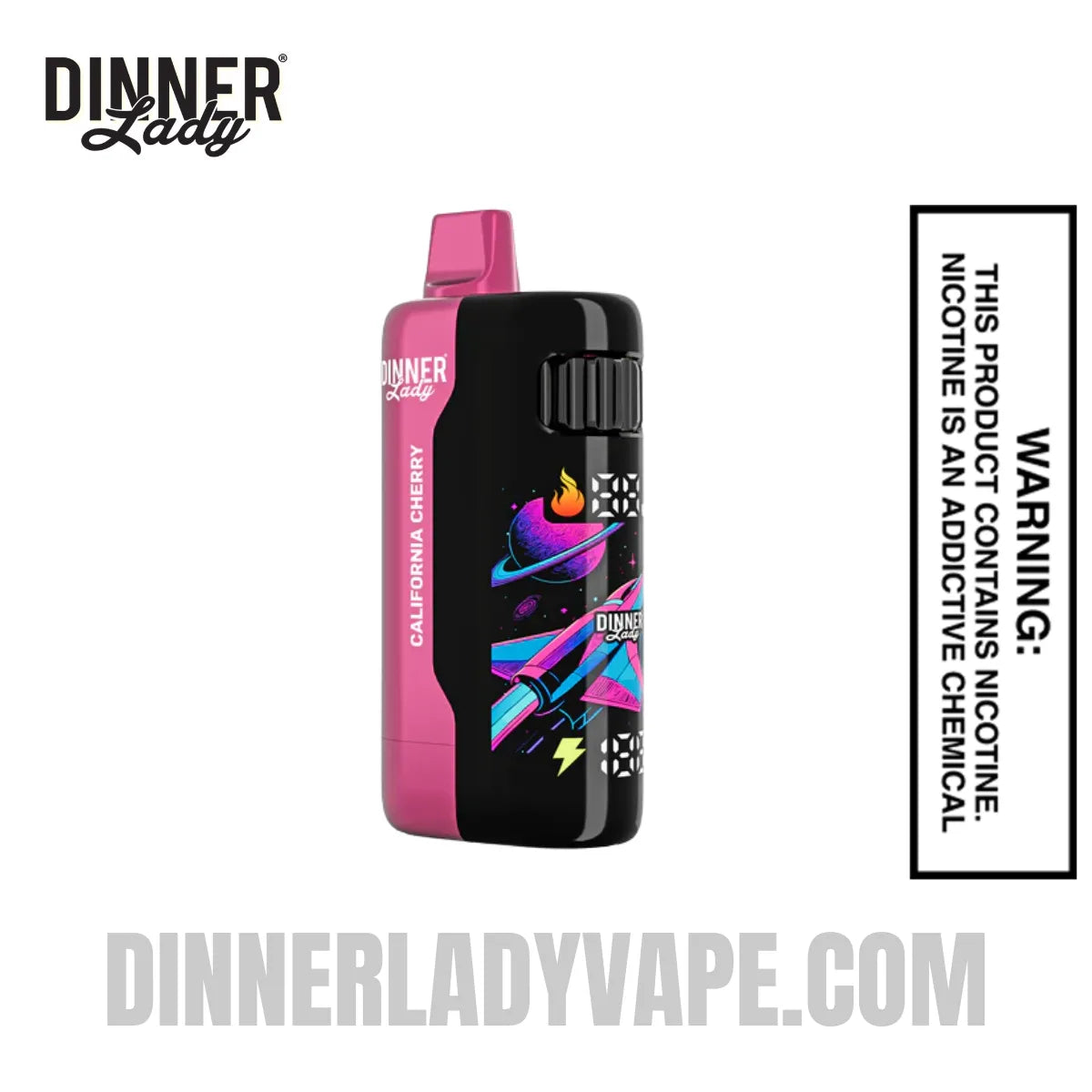 California Cherry Dinner Lady Galax 60K Disposable Vape