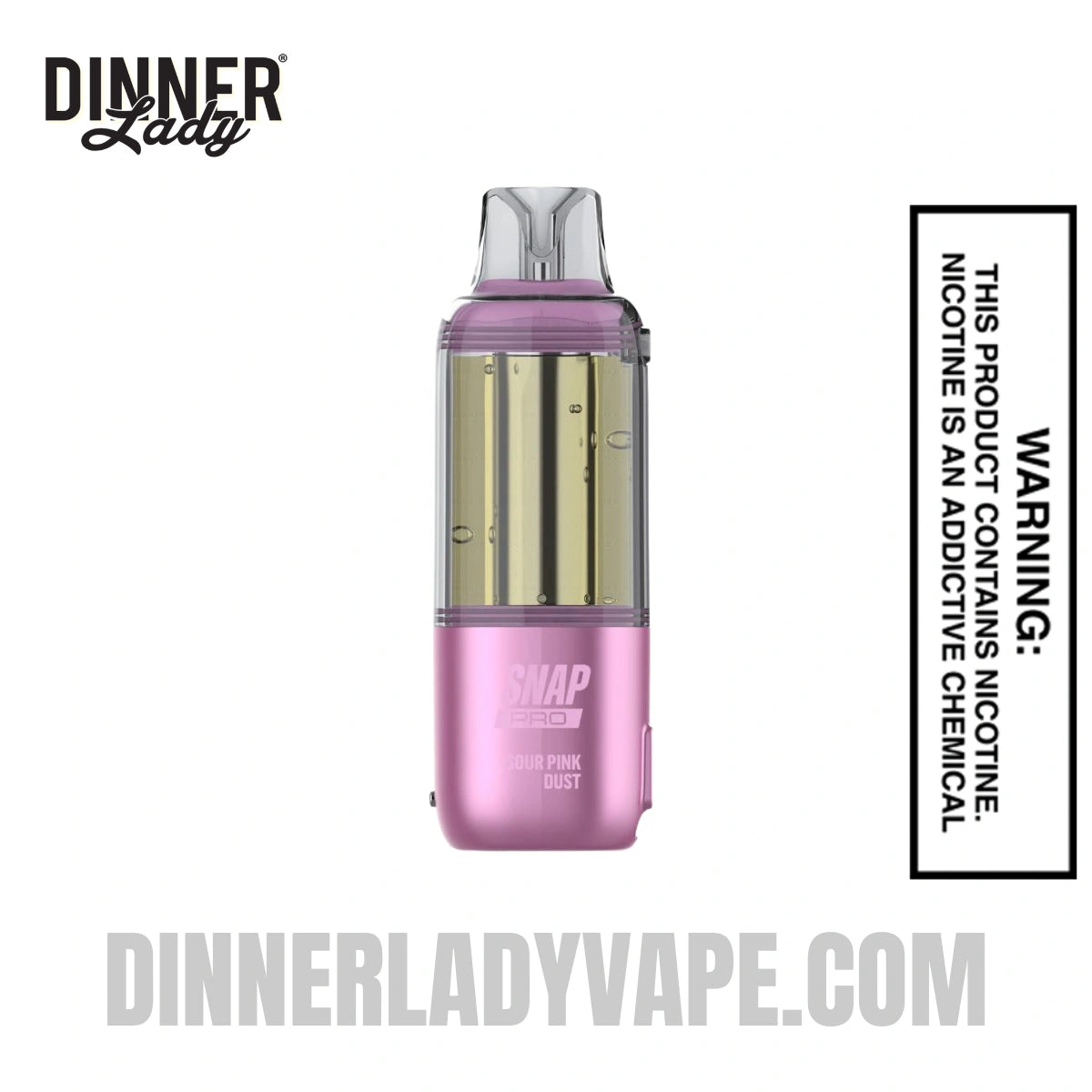 Sour Pink Dust Dinner Lady Snap Pro Intense 35K Pre-filled Replacement Pod