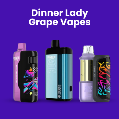 Dinner Lady Grape Vapes