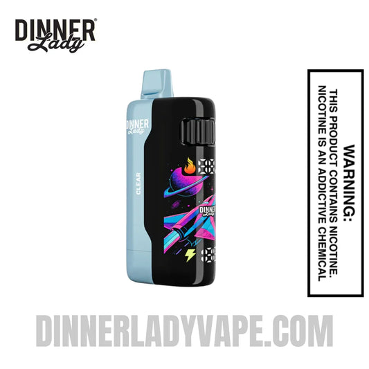 Clear Dinner Lady Galax 60K Disposable Vape