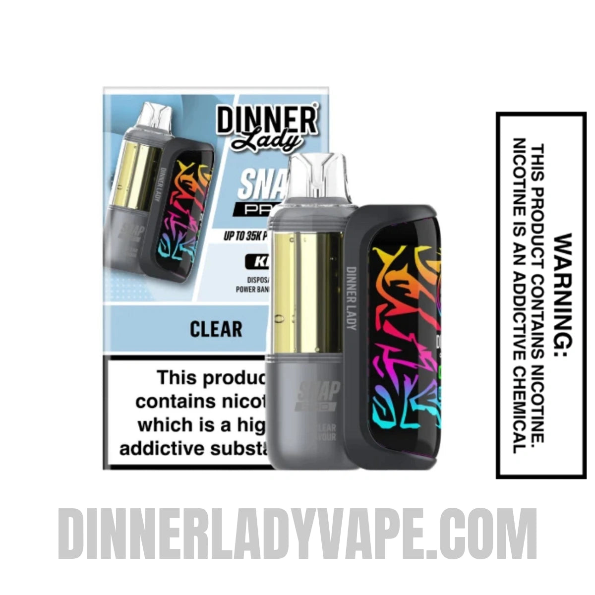 orion pod vape Dinner Lady Snap Pro 35K Kit - $15.50 main image 1