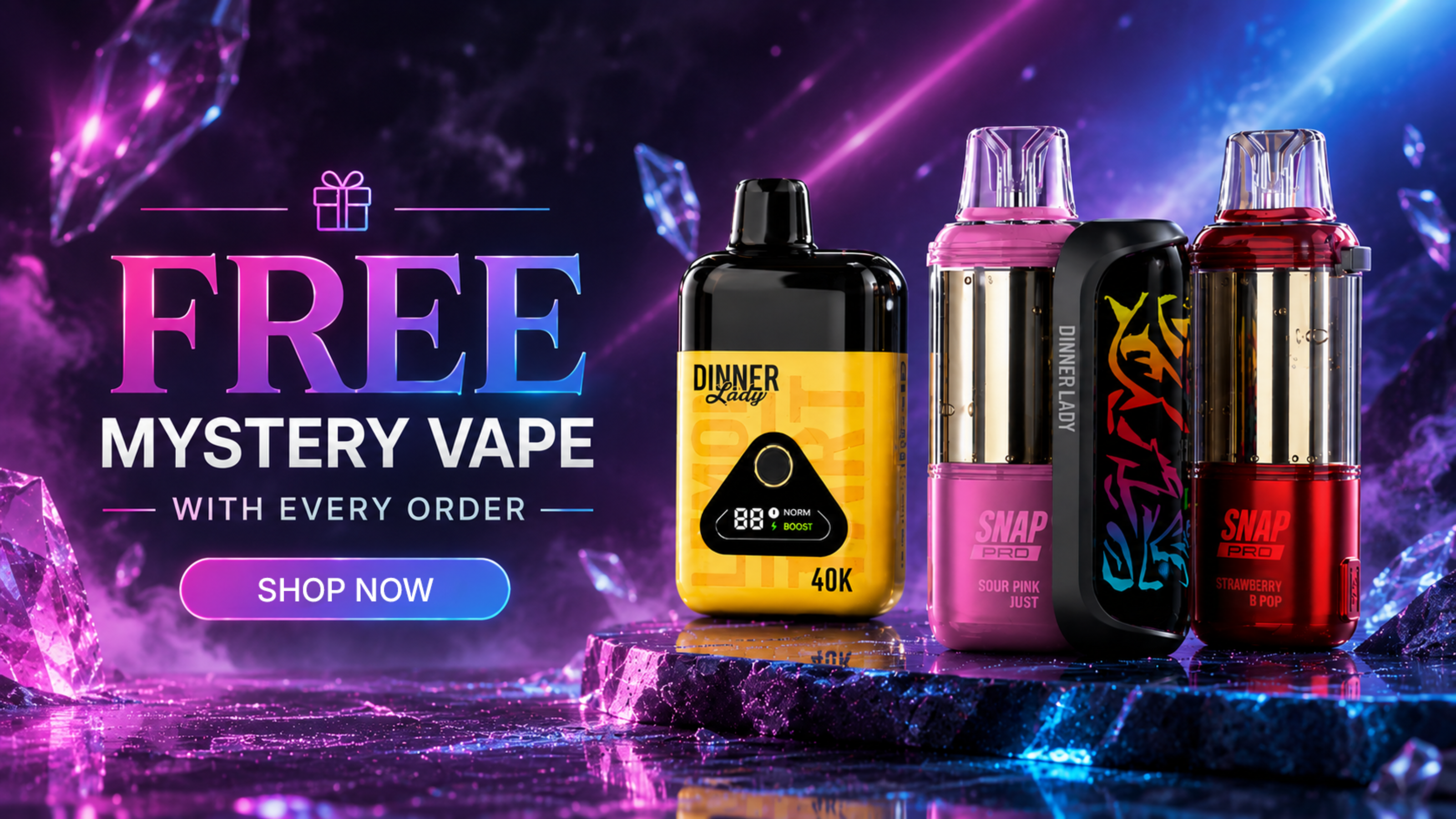 Mystery Vape Banner