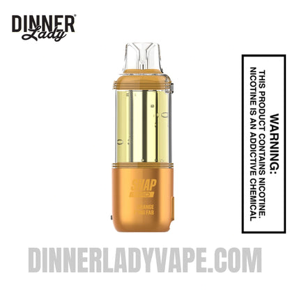 Orange F*king Fab Dinner Lady Snap Pro 35K Disposable Vape Pod