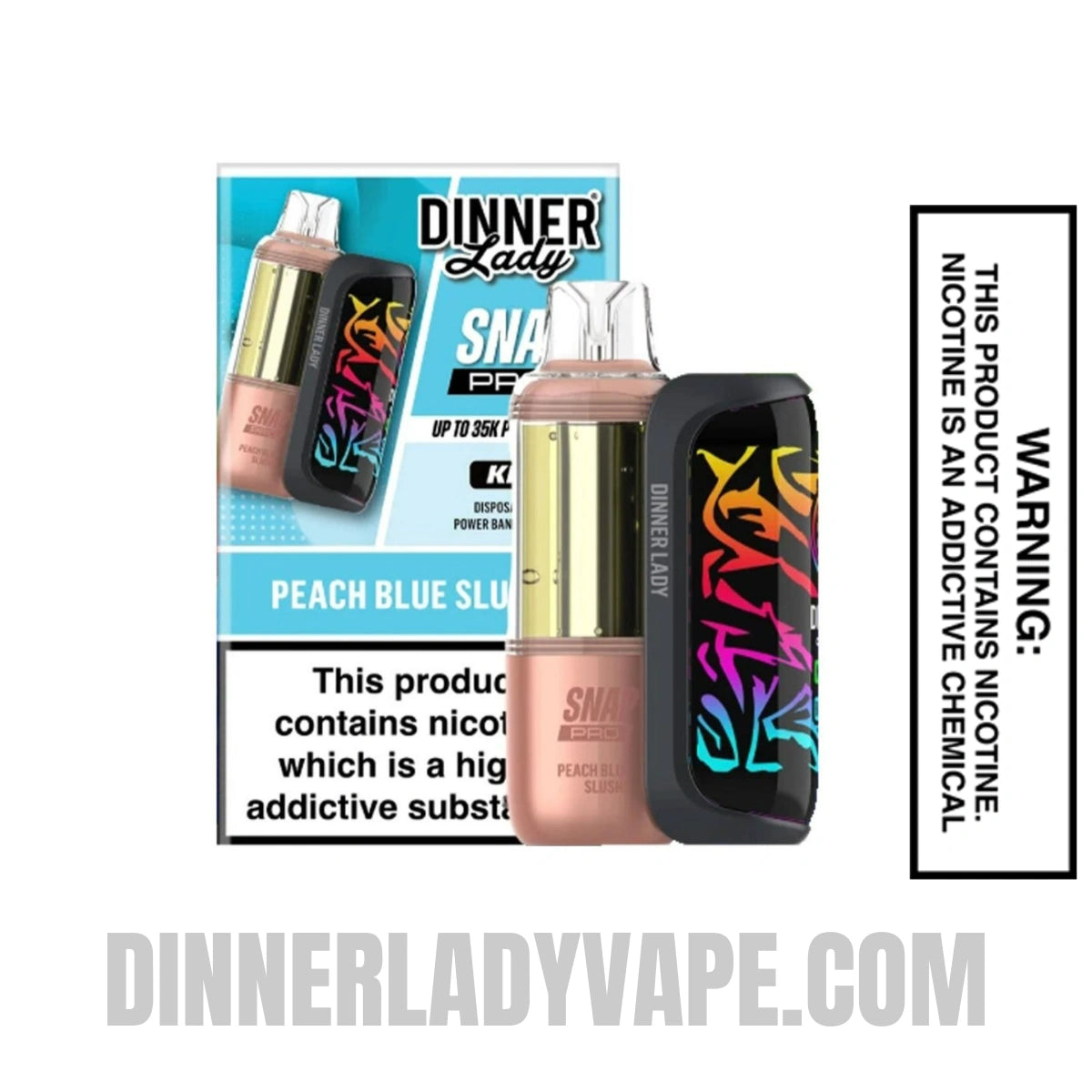 elfbar nachfüll pod läuft aus 5-Pack] Dinner Lady 50K Disposable $69.99 main image 0
