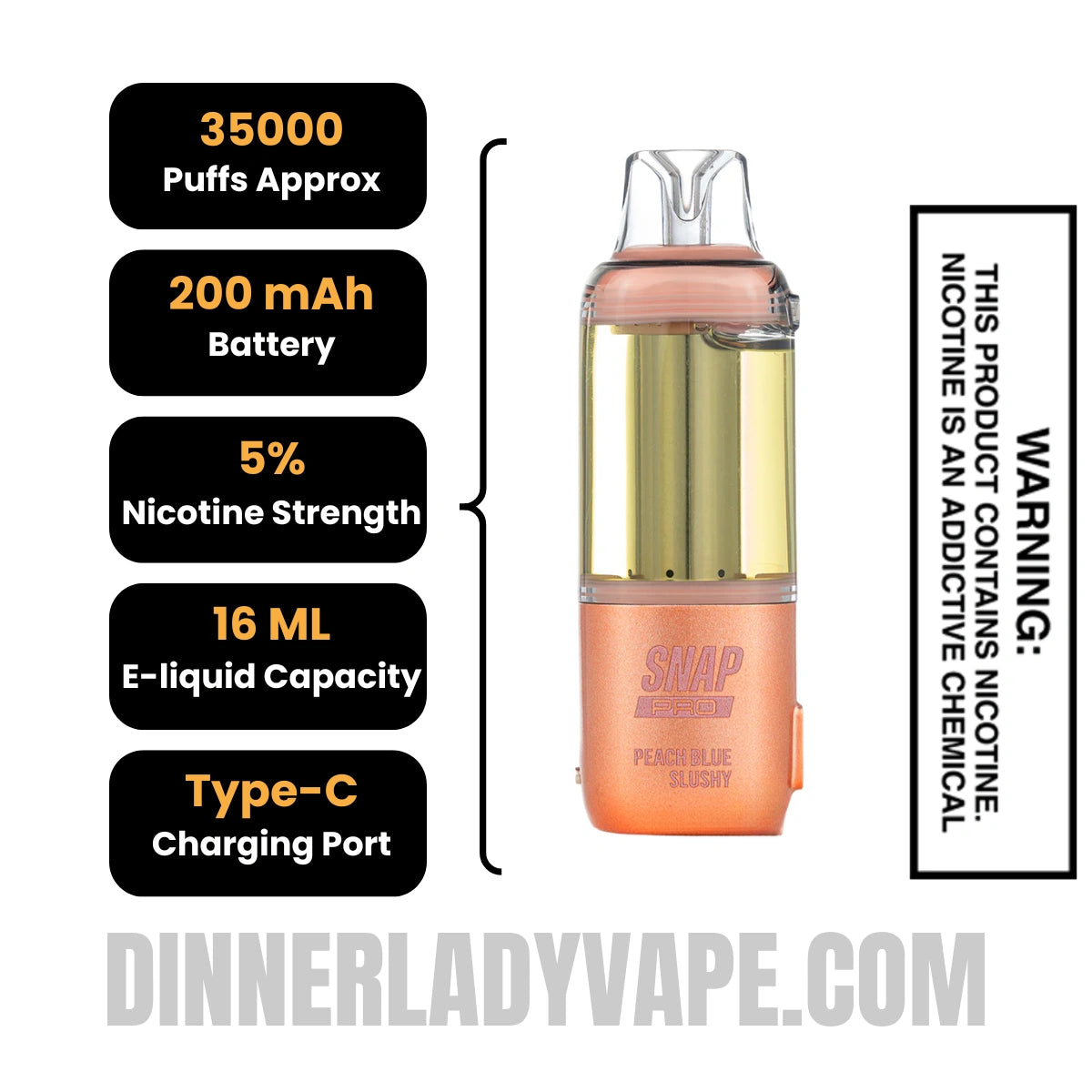 peach blue slushy vape Peach Blue Slushy Geek Bar Flavor Geek Bar SkyView 25K Flavor Review: A  Refreshing Twist – GBar main image 1