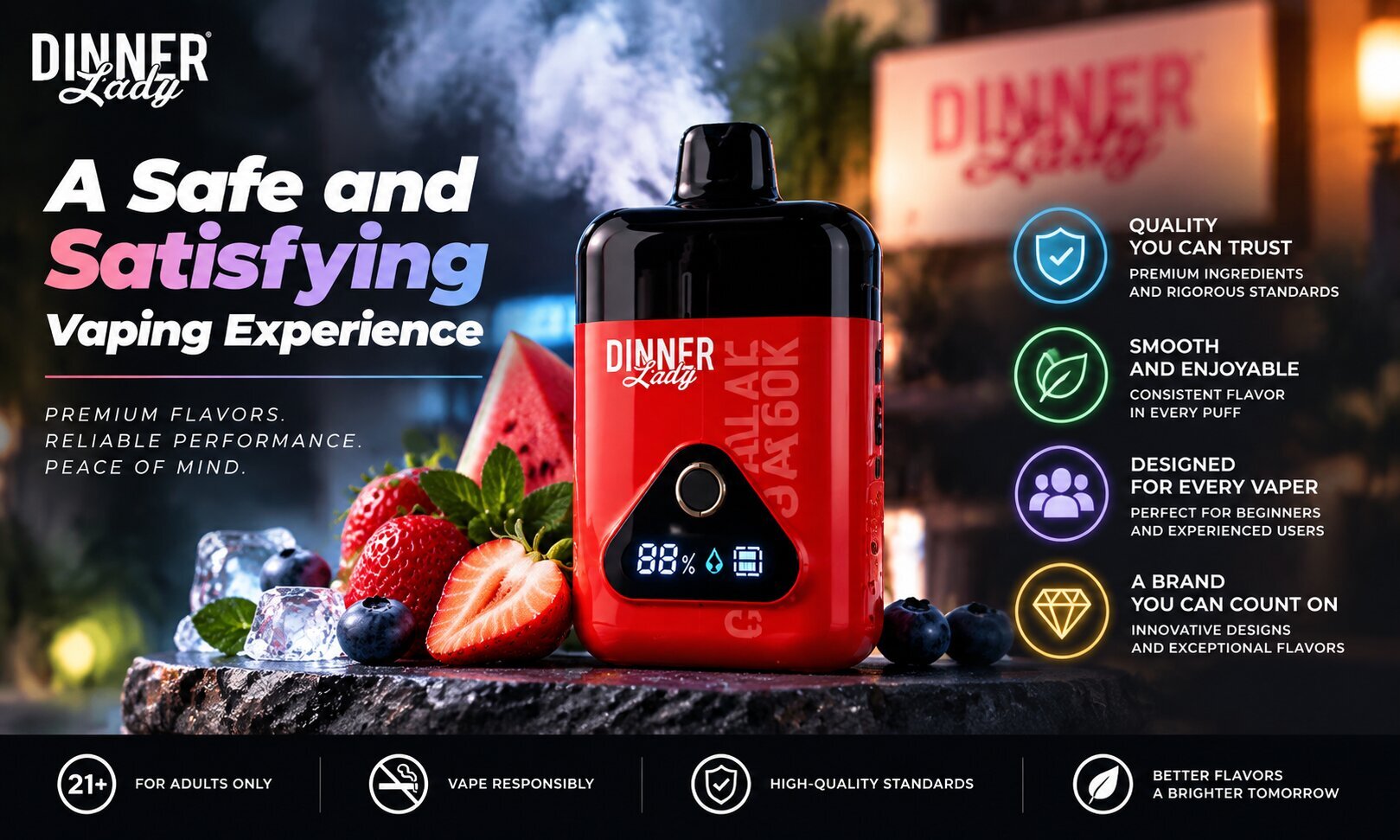 A Safe and Satisfying Vaping Experience