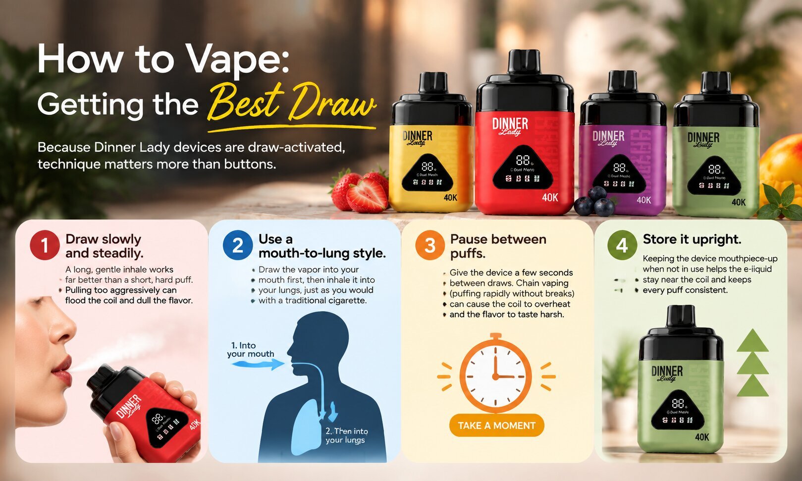 How to Vape: Getting the Best Draw